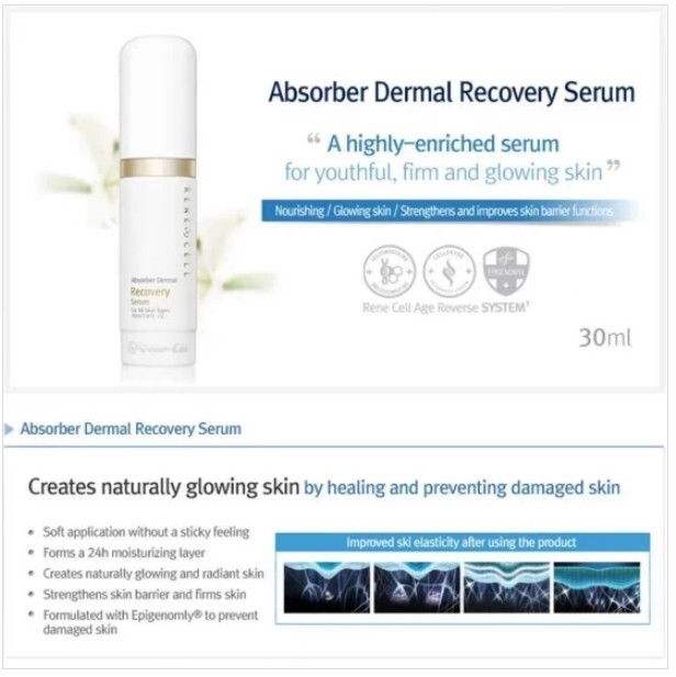 RENECELL Absorber Dermal Recovery Serum 30ml Moisturizing Serum