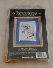 Twilight Angel 1996 Dimensions The Gold Collection Petites Cross Stitch Kit NEW