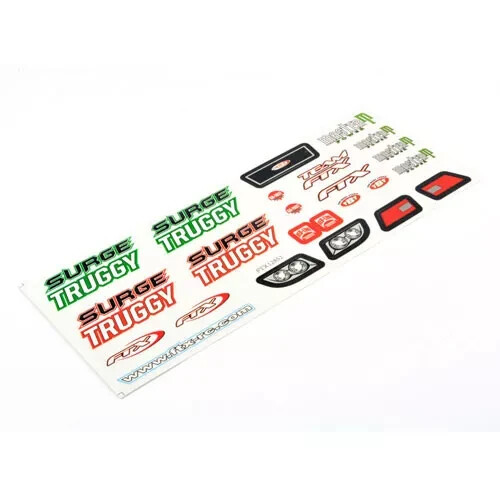 FTX Surge Truggy Decal / Sticker Sheet - FTX7275T