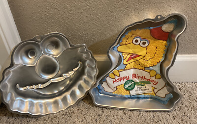 WILTON SESAME STREET CAKE PANS ELMO 2105-3461 BIG