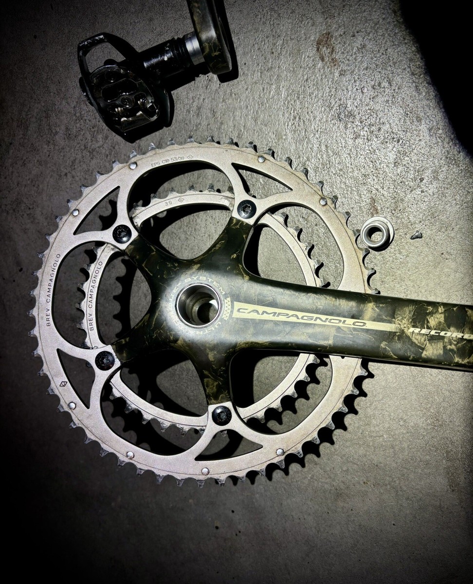 Campagnolo RECORD Ultra-Torque 2x10 Speed 53/39t 175mm Campagnolo RECORD Ultra-Torque 2x10 Speed 53/39t 175mm