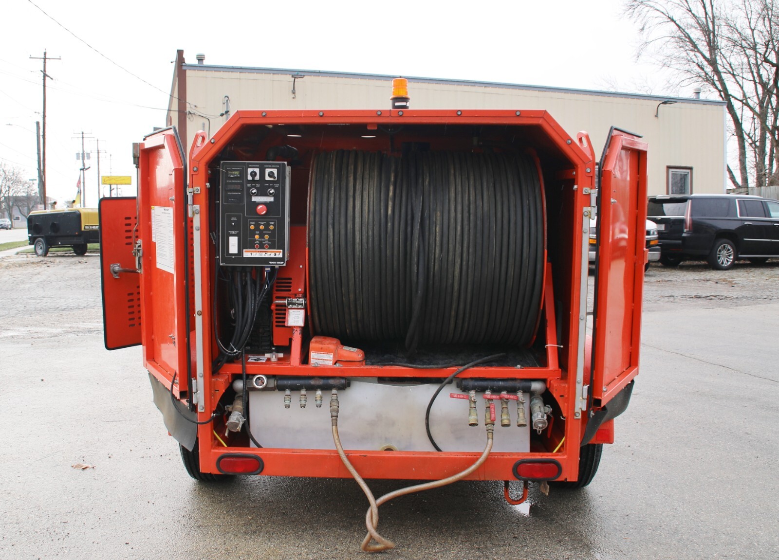 2015 Heat King HK300 Towable Hydronic Ground Heater w/ Generator Thaw Cure eBay