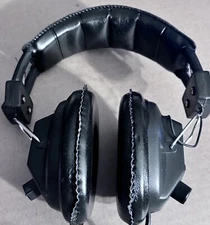 Metal Detector Headphones - Volume Control - Universal - All Brands - Adapter