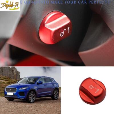 1PCS For Jaguar E-PACE 2018-2020 Red Steering Wheel Control Lock Knob Cover Trim