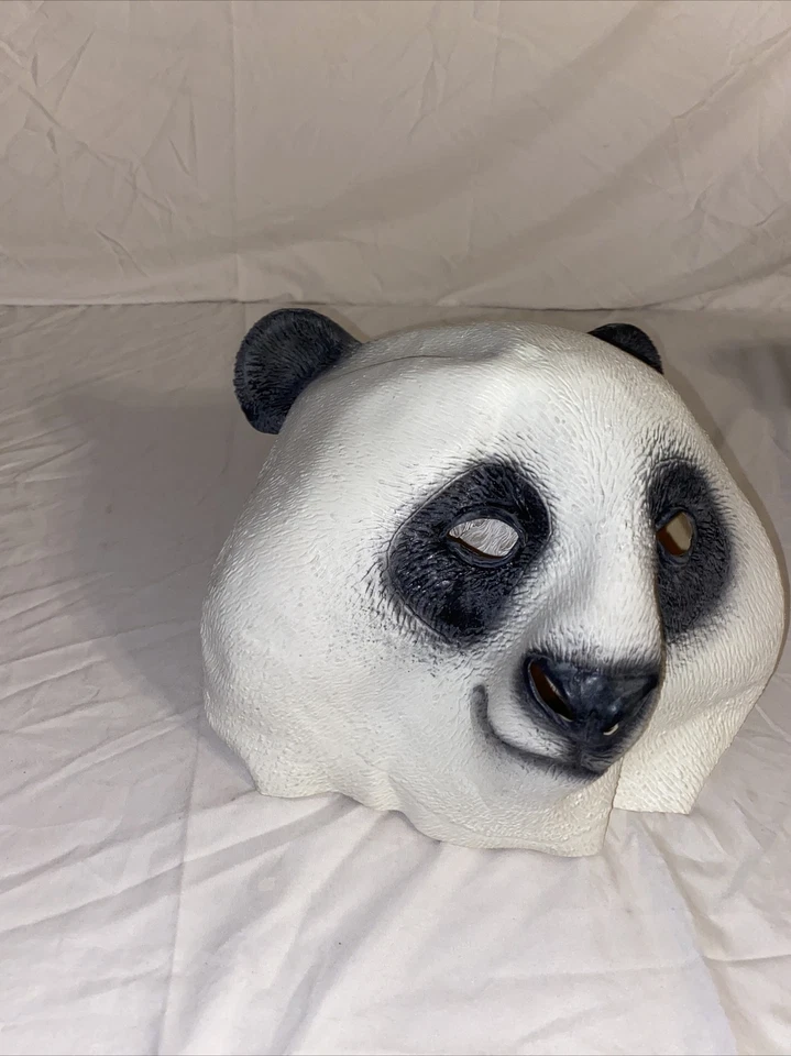 Panda Halloween mask Party City spirit Halloween  - Image 2 of 3