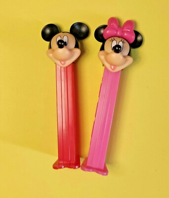 Disney Clubhouse PEZ Süßigkeitenspender Set - Mickey & Minnie Mouse