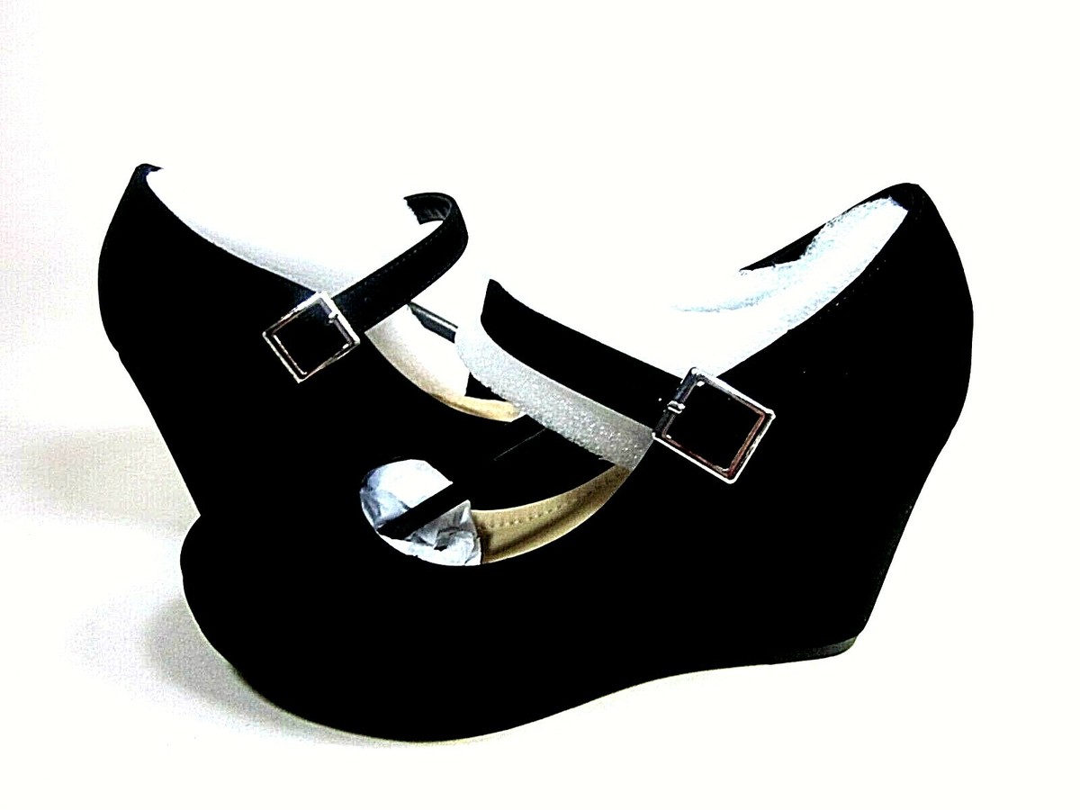 City Classified Mark Thomas Mary Jane Strap Black NBPU Women's