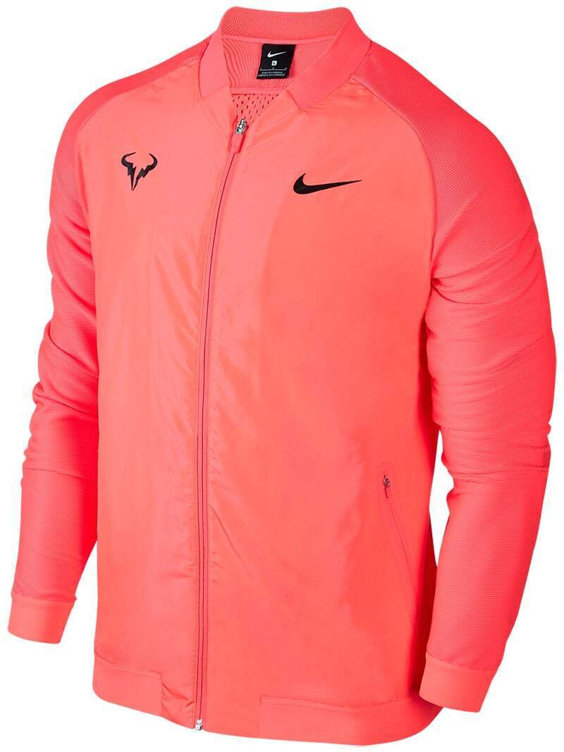 Sui Circunstancias imprevistas Desgastado Nike Rafa Nadal 2017 US Open NYC Tennis Jacket Shirt Federer RF Cage 3  Ballistec | eBay