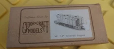 Gloor Craft Models HO WH 43 Covered Hopper Car Kit Western Maryland