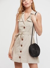 New Free People Hepburn Mini Dress size 6 MSRP: $98