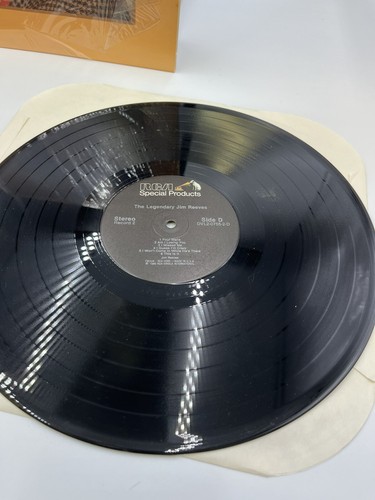 33 RPM LP (2) Record Set The Legendary Jim Reeves 1986 RCA Special DVL2-0755 EXC - Picture 4 of 5