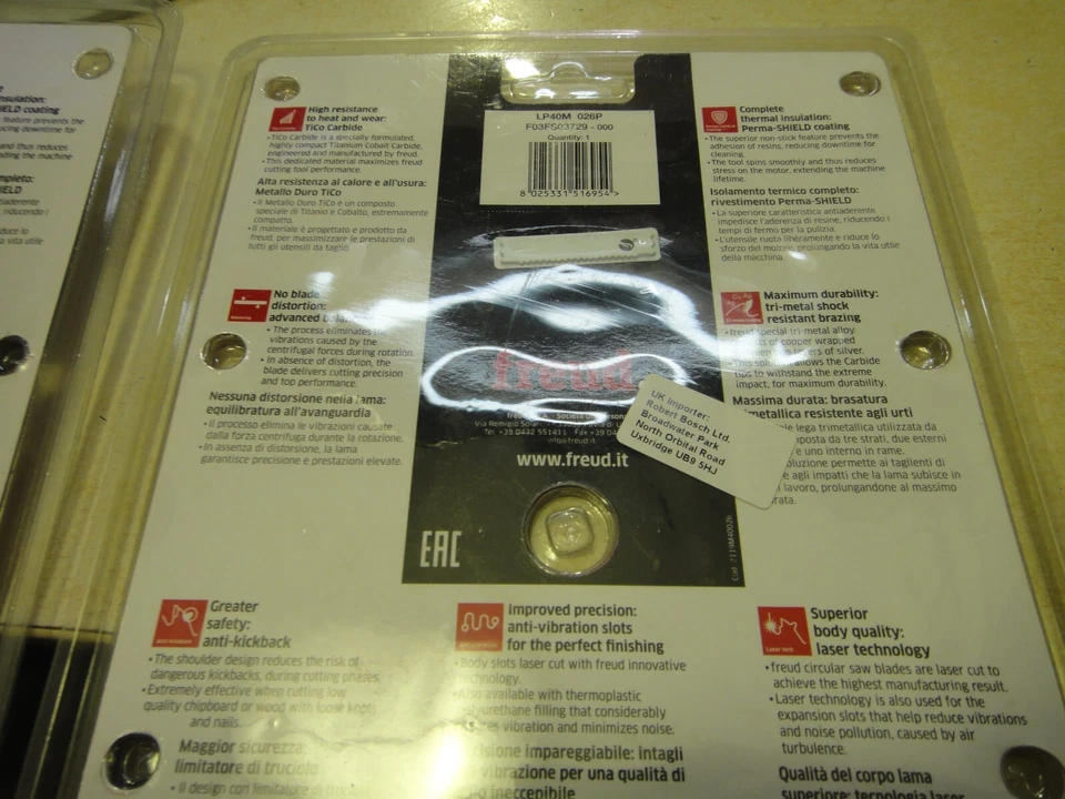 freud LP40M 026P DISCOS lote de 2 nuevos precintados España - Imagen 4 de 4