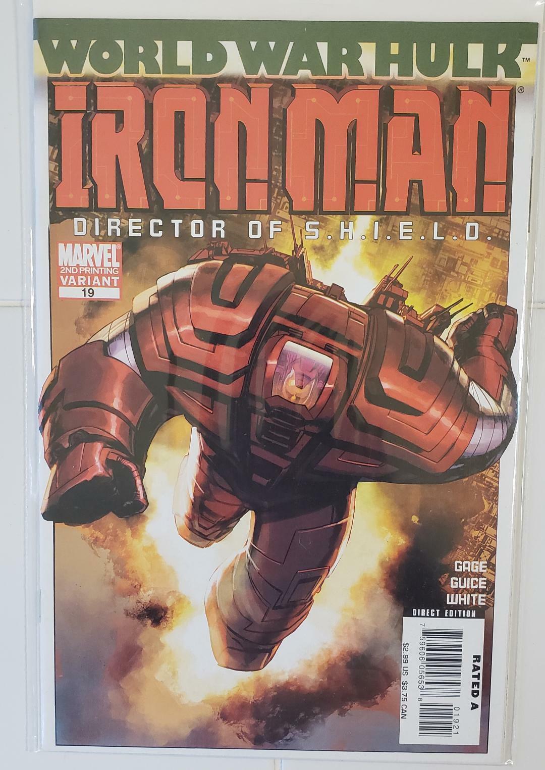 Iron Man: Director of S.H.I.E.L.D. #19 2ND PRINTING 2007 Variant