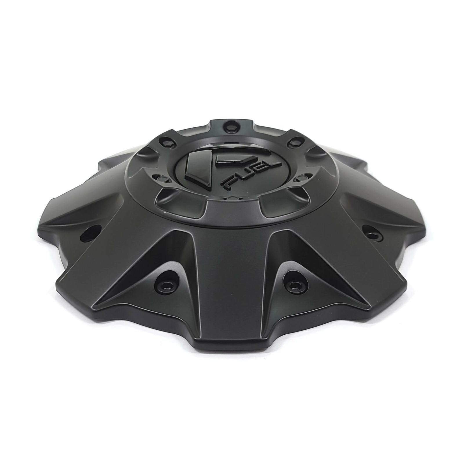 4 Fuel OffRoads Black Center Caps for 5/6/8L D622 Dakar D625 Hostage