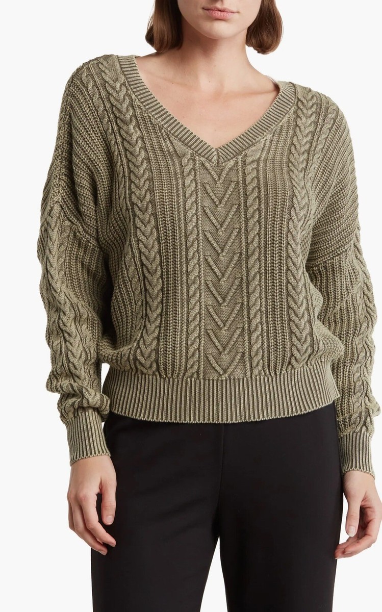 Cable Knit Pullover Sweater DR2 by Daniel Rainn New With Tags | eBay