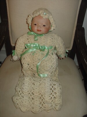 Grace S Putnam Bye Lo Baby Doll Reproduction Cloth Made In Germany 21''