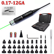 Professional Green Laser Bore Sight Kit Multiple Caliber Upgraded Bore Sighter