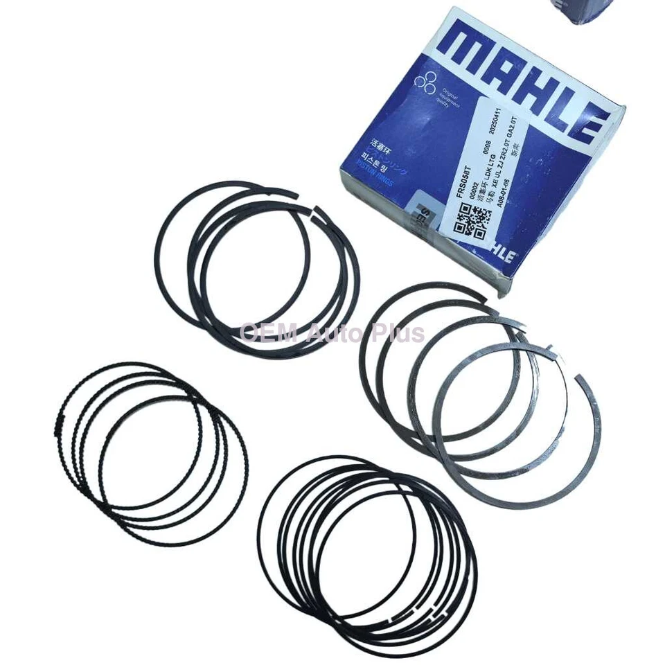 OEM Mahle 4 pcs Piston Ring Kit STD for Chevrolet Malibu 2.0L 2013-2020 - Изображение 2 из 2