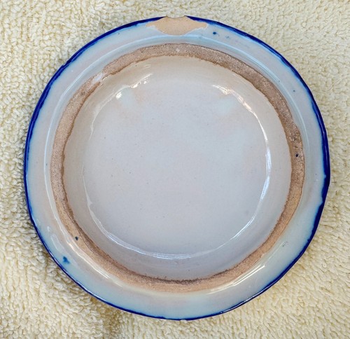 FRENCH FAIENCE SINGLE SOUP TUREEN, COVER AND PLATE, AURILLAC - Picture 8 of 8