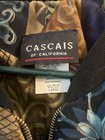 Vintage Cascais of California Bomber Jacket Women Size L Zip Up Patchwork — photo 2