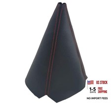 Universal Car Shift Knob Boot Dust Cover, Shift Boot Cover, Made of Black Pu