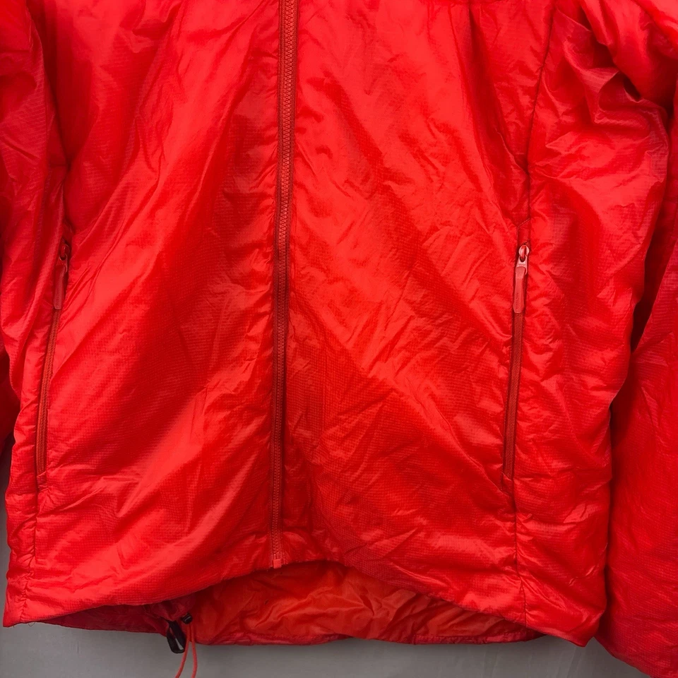 Chaqueta de Aseguramiento Arc'teryx Nuclei FL a Prueba de Viento para Hombres M Dinastía Roja Cremallera Completa con Capucha Foto 3 de 4