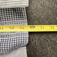 ANTHROPOLOGIE The Somerset Gingham Mini Dress Women's Size L Blue