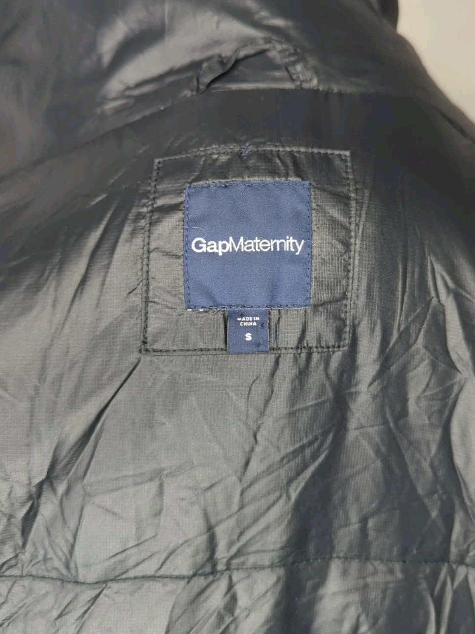 Gap Down Maternity Lightweight Puffer Jacket Coat… - image 10