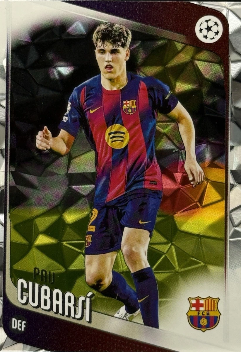2025-26 Topps Uefa Club Competitions - Pau Cubarsi #183 for sale