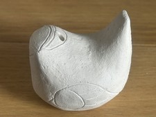 A/F Rosemary Wren Oxshott Collection Studio Pottery Unglazed Bird #2