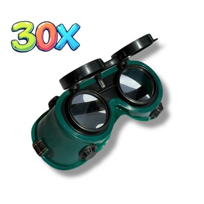 30x Schweißbrille Schweißerbrille Schweißerschutzbrille Brille NEU 
