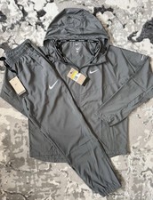 Men&rsquo;s Size Large Nike Miller Grey Tracksuit Full Set, Full Zip Jacket Brand New