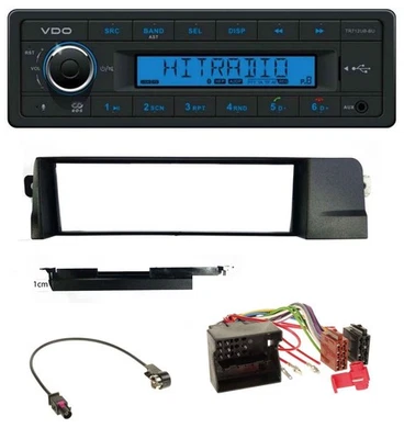 VDO Bluetooth AUX USB MP3 Autoradio für BMW 3er E46 Profiversion Quadlock - Bild 1 von 4
