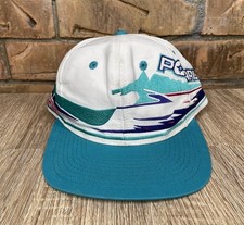 Vintage Polaris Hat Cap Snap Back White Embroidered Mens 90s