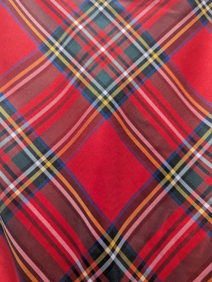 Vestido Polo Ralph Lauren Feminino Xadrez Sarja/Tafetá Fit-and-Flare - Imagem 4 de 4