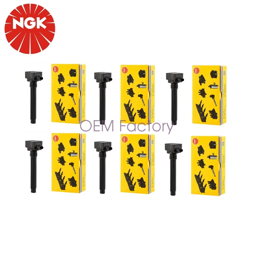 5149168AJ 6pcs OEM NGK Ignition Coils For 2014-2016 Ram ProMaster 2500 3500 3.6L Foto 2 de 4
