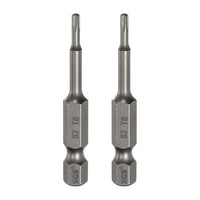 "FüR T8 Torx Schraubendreherbit 2 StüCk 1/4\" Sechskantschaft 2\" Magnetspitze"