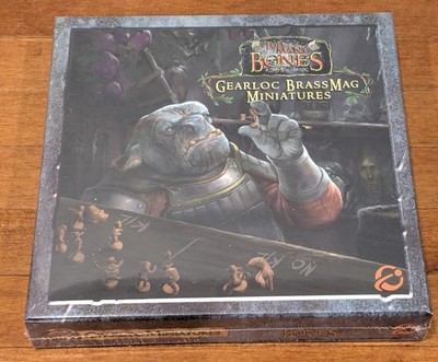 Too Many Bones Gearloc BrassMag Miniatures Box - Chip Theory Games - NEW SEALED