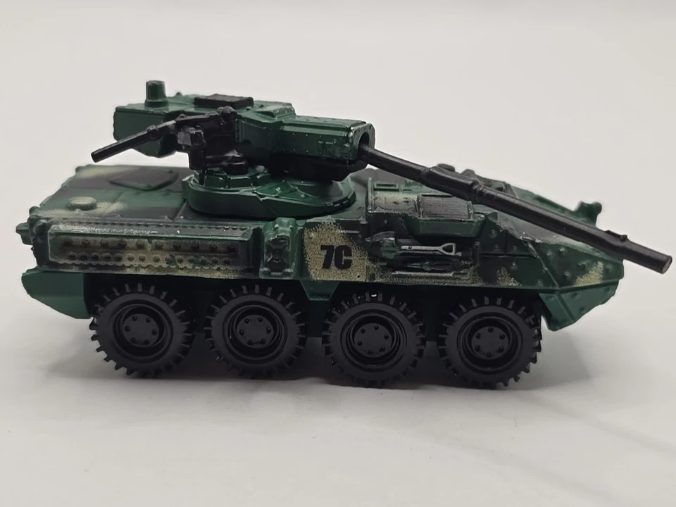 Matchbox Tank Stryker Black & Green Tank - Image 2 of 4