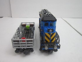 Lego City Cargo Train 60052 Retired Set with Minifigs and Box Hard To Find