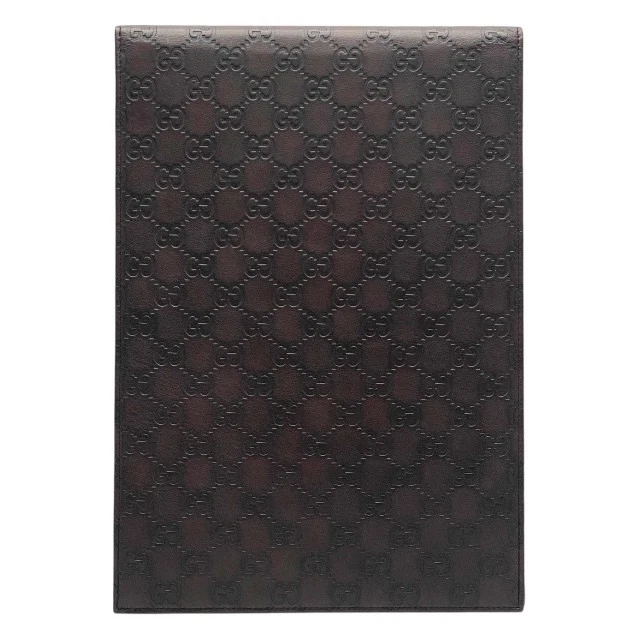 Housse pour ordinateur portable Gucci cuir A4 marron 8,9 x 12,8 pouces occasion