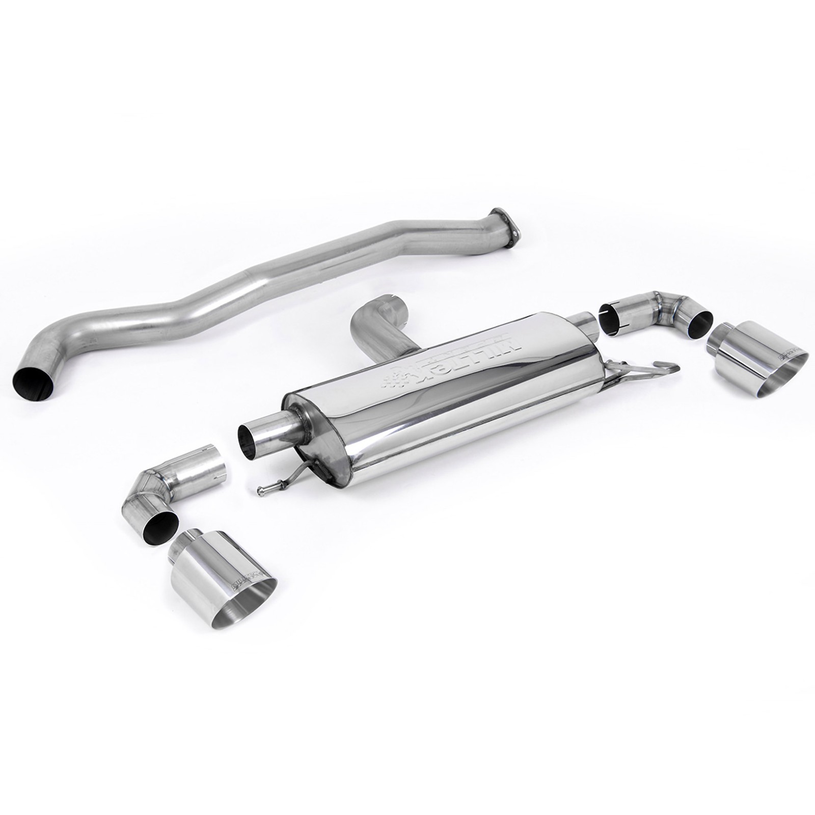 Milltek Non-Resonated 3'' GPF Back Exhaust System Suits Toyota GR Yaris