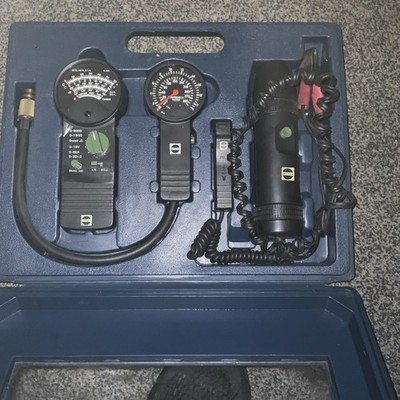 OPTILUX MOTORTESTER KIT Timing Light Kompressionstester Spannungsprüfer