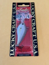 Lucky Craft LC 1.0D-7 Crankbait 2 1/8” 3/8oz 7’ Depth  Chartreuse Shad