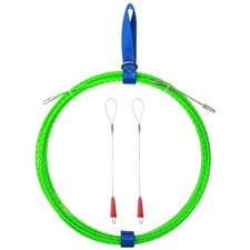Flexible 49FT Fish Tape Wire Puller with Fastener for Efficient Wiring Tasks