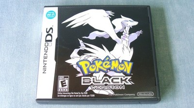 Pokemon Black Version Nintendo DS Video Game With Manual Authentic Tested