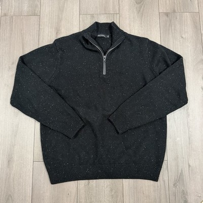 Lot Of 3: Paul Frederick Men's XL Supine Cotton 1/4 Zip Mock Neck