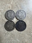 Morgan Silver Dollar Lot Of 4
