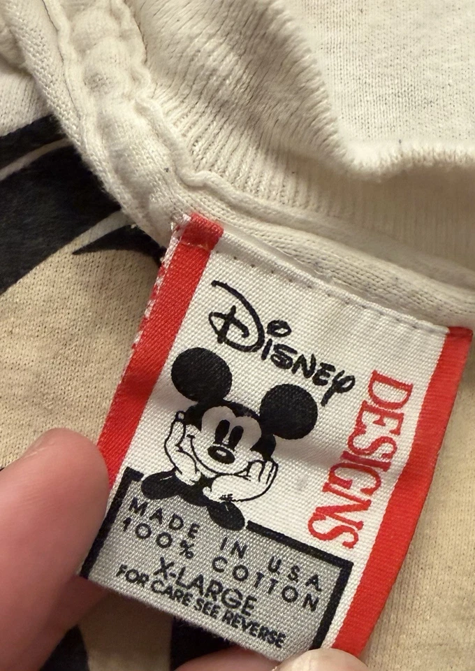 Camiseta vintage años 90 Disney cara completa impresión tigger cosida única Foto 3 de 4