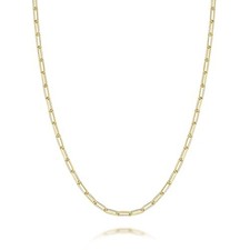 Gold Necklace for Women Men 14K Gold Chain Necklace for Women 16in
